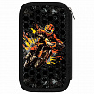 Пенал ЮНЛАНДИЯ, 2 отделения, ламинированный картон, конгрев, 19х11 см, "Fire moto", 273496