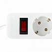 Сетевой фильтр SONNEN SPW-185, 5 розеток с заземлением, выключатель, 10 А, 1,8 м, белый, 513653