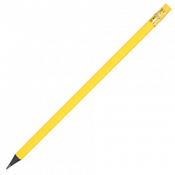 Карандаш чернографитный BRAUBERG KIDS, 1 шт., HB, трехгранный, с ластиком, 181996