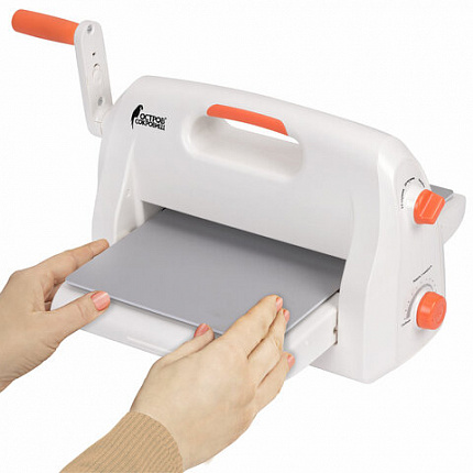 Машинка для вырубки и тиснения 210х300 мм с инструментами "ОС-4", формат А4, ОСТРОВ СОКРОВИЩ, 665679, 860-102-519