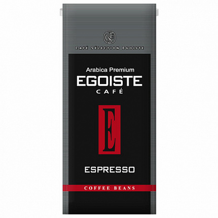 Кофе в зернах EGOISTE "Espresso" 1 кг, арабика 100%, НИДЕРЛАНДЫ, EG10004021