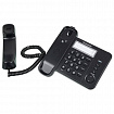 Телефон PANASONIC KX-TS2352RUB, черный, память 3 номера, повторный набор, тональный / импульсный режим, индикатор вызова