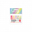Закладки клейкие пастельные BRAUBERG GRADE PASTEL 45х12 мм, 100 штук (5 цветов х 20 листов), 116689