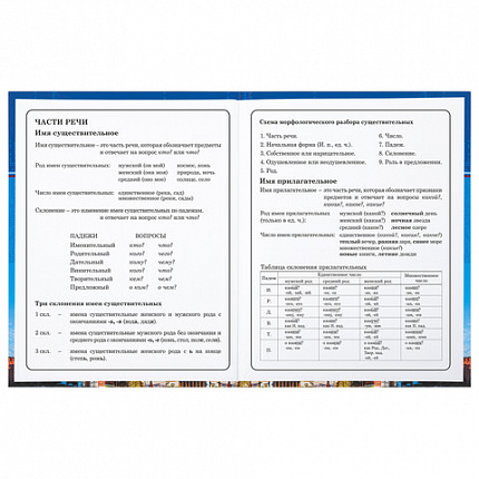 Дневник 1-4 класс 48 л., твердый, BRAUBERG, глянцевая ламинация, с подсказом, "Российский", 106832