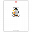 Тетрадь обложка пластик, А5, 48 л., скоба, клетка, тиснение, HATBER "Кто круче?" (микс в спайке), 089215, 48Т5В1пл