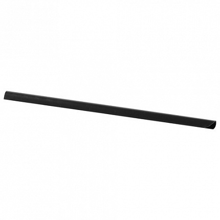 Скрепкошины для быстрого переплета BRAUBERG, КОМПЛЕКТ 10 шт., ширина 10 мм (до 50 листов), ЧЕРНЫЕ, 228324