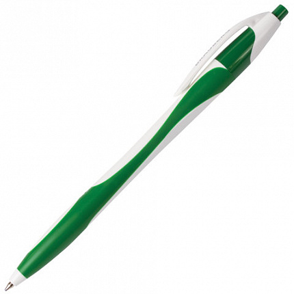 Ручка шариковая автоматическая BRAUBERG "Caribbean", СИНЯЯ, корпус ассорти, узел 0,7 мм, линия письма 0,35 мм, 141159