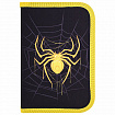 Пенал BRAUBERG с наполнением, 1 отделение, 1 откидная планка, 24 предмета, 21х14 см, "Venomous spider", 271526