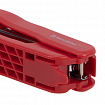 Степлер №10 BRAUBERG "SX-19", до 12 листов, с антистеплером, красный, 228589