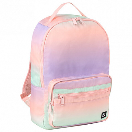 Рюкзак BRAUBERG MULTICOLOR универсальный, нейлон, "Gradient", разноцветный, 43х28х14 см, 229889