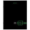 Тетрадь А5 48 л. BRAUBERG скоба, линия, обложка картон, "Dark" (микс в спайке), 404383