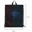 Мешок для обуви BRAUBERG большой удобный с ручкой, 51х41 см, "Neon web", 271596