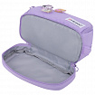Пенал-органайзер HEIKKI (ХЕЙКИ) с ручкой, значки, 2 отделения, откидная планка, 22x13х10 см, фиолетовый, 273600