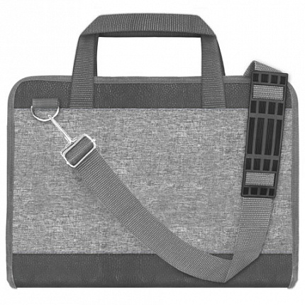 Папка сумка для рисунков и чертежей каркасная А3 (35х47 см), экокожа, BRAUBERG ART CLASSIC, 272989