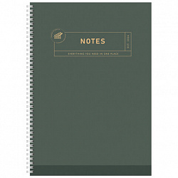 Тетрадь А4 96 л. STAFF "College" гребень, клетка, офсет №2 ЭКОНОМ, обложка картон, ОДНОТОННАЯ, 405618