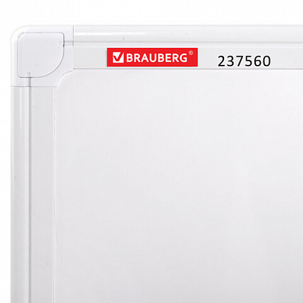 Доска магнитно-маркерная 45х60 см, ПВХ-рамка, BRAUBERG "Standard", 237560