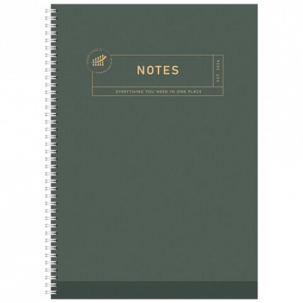 Тетрадь А4 96 л. STAFF College гребень, клетка, офсет №2 ЭКОНОМ, обложка картон, ОДНОТОННАЯ, 405618