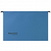 Подвесные папки А4/Foolscap (406х245 мм), до 80 листов, КОМПЛЕКТ 10 шт., синие, картон, BRAUBERG (Италия), 231793