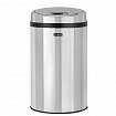 Ведро для мусора СЕНСОРНОЕ 30 л, нержавеющая сталь, зеркальная крышка, питание от 4-х батареек AA (не входят в комплект), LAIMA, 609329