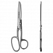 Ножницы ERICH KRAUSE "Ferro", 180 мм, серебристые, в картонной упаковке с европодвесом, 14852