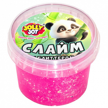 Слайм МИКС, 100 г, АССОРТИ, 8 видов, JOLLY JOT (ДЖОЛЛИ ДЖОТ), 667321