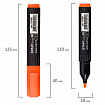 Текстовыделитель STAFF College "STICK HL-497", ОРАНЖЕВЫЙ, 1-4 мм, 151500