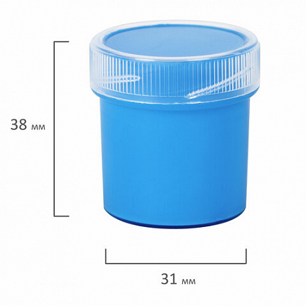Краски акриловые НЕОНОВЫЕ для рисования и творчества 6 цветов по 20 мл BRAUBERG HOBBY, 192438