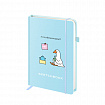 Скетчбук, слоновая кость 140 г/м2, 130х210 мм, 80 л., софт-тач, резинка, BRAUBERG ART CLASSIC, "Милый гусь", 116469