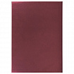 Папка адресная бумвинил "НА ПОДПИСЬ", А4, бордовая, индивидуальная упаковка, STAFF "Basic", 129577
