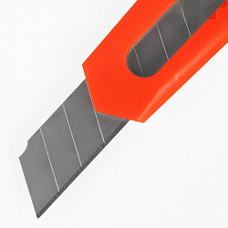 Нож канцелярский 18 мм, КОМПЛЕКТ "5 шт. + 1 шт. В ПОДАРОК", фиксатор, блистер, BRAUBERG "Classic", 238773