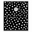 Тетрадь А5 48 л. HATBER скоба, клетка, ламинация, "I Like Black" (микс в спайке), 063153, 48Т5лВ1
