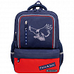 Рюкзак BRAUBERG STAR, 1 отделение, 5 карманов, "White eagle", синий, 40x29x13 см, 271427