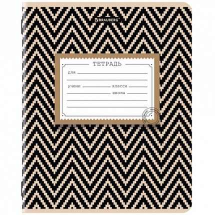 Тетрадь 12 л. BRAUBERG линия, обложка картон, TEXTURE, 107279