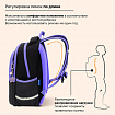 Рюкзак BRAUBERG OPTIMA, 2 отделения, с брелоком, "Сияющий котик", 36х27х18 см, 274417