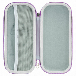 Пенал ЮНЛАНДИЯ, 1 отделение, карман, полиэстер/EVA, 22х10х5 см, "Bubble tea", 273190