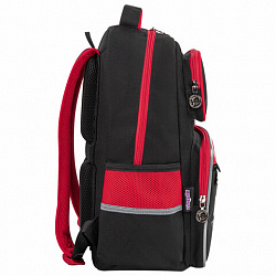 Рюкзак ЮНЛАНДИЯ COMPLETE, с пеналом в комплекте, эрго-спинка, "Anime boy", 42х29х14 см, 272053