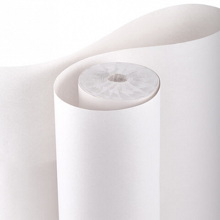 Бумага для творчества и упаковки, газетная, рулон 420 мм х 150 м, 45 г/м2, BRAUBERG, 665563