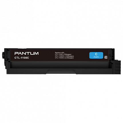 Картридж лазерный PANTUM (CTL-1100C) CP1100/CM1100, голубой, оригинальный, ресурс 700 страниц