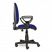 Кресло BRABIX "Prestige Ergo MG-311", регулируемая эргономичная спинка, ткань, синее, 532423