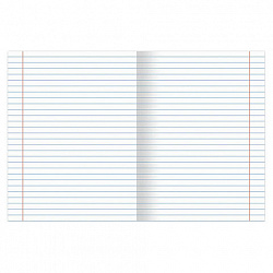 Тетрадь предметная "КОЛОР" 36 л., обложка мелованная бумага, РУССКИЙ ЯЗЫК, линия, BRAUBERG, 405078