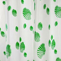 Шторка для ванной PEVA, 180х180 см, кольца в комплекте, дизайн ассорти, МОРЕ, WBZ (ВБЗ), 700069