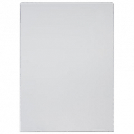 Папка-файл для медицинского полиса, 223х158 мм, без отверстий, ПВХ 120 мкм, "ДПС", 3127