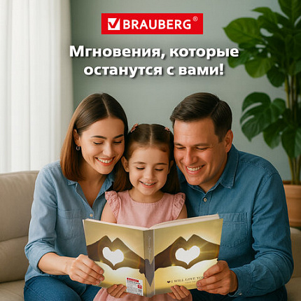 Фотоальбом BRAUBERG "Вместе навсегда" на 200 фото 10х15 см, твердая обложка, термосварка, 391155