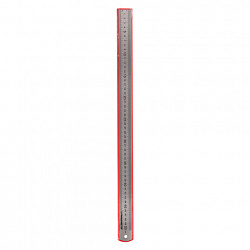 Линейка металлическая 50 см СУПЕРПРОЧНАЯ, ПВХ-чехол, ГРАНДМАСТЕР, 210814