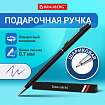 Ручка подарочная шариковая BRAUBERG "Delicate Black", корпус черный, узел 1 мм, линия письма 0,7 мм,синяя, 141399