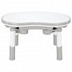 Стол детский трансформер 3 в 1 BRABIX KIDS CT-001, растущий, 2-8 лет, пластик, серый, 533290