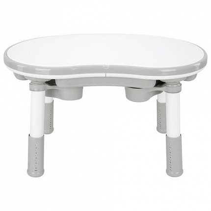 Стол детский трансформер 3 в 1 BRABIX KIDS CT-001, растущий, 2-8 лет, пластик, серый, 533290