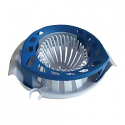 Ведро VILEDA "Супер-моп", с системой отжима для веревочных и ленточных МОПов, овальное, объем 10 л, 162137