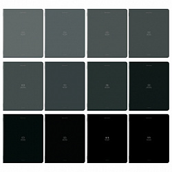 Тетради предметные, КОМПЛЕКТ 12 ПРЕДМЕТОВ, 48 л., SoftTouch, BRAUBERG "РИТМ", 405181