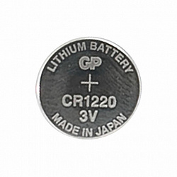 Батарейка литиевая GP Lithium CR1220 "таблетка, дисковая, кнопочная" 1 шт., блистер (отрывной блок), CR1220RA-7C5